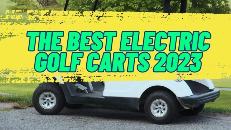 the best electric golf cart