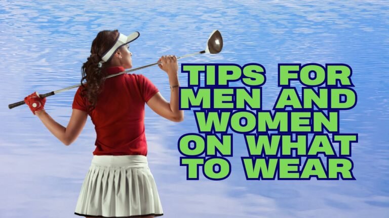 tips golf what to wear